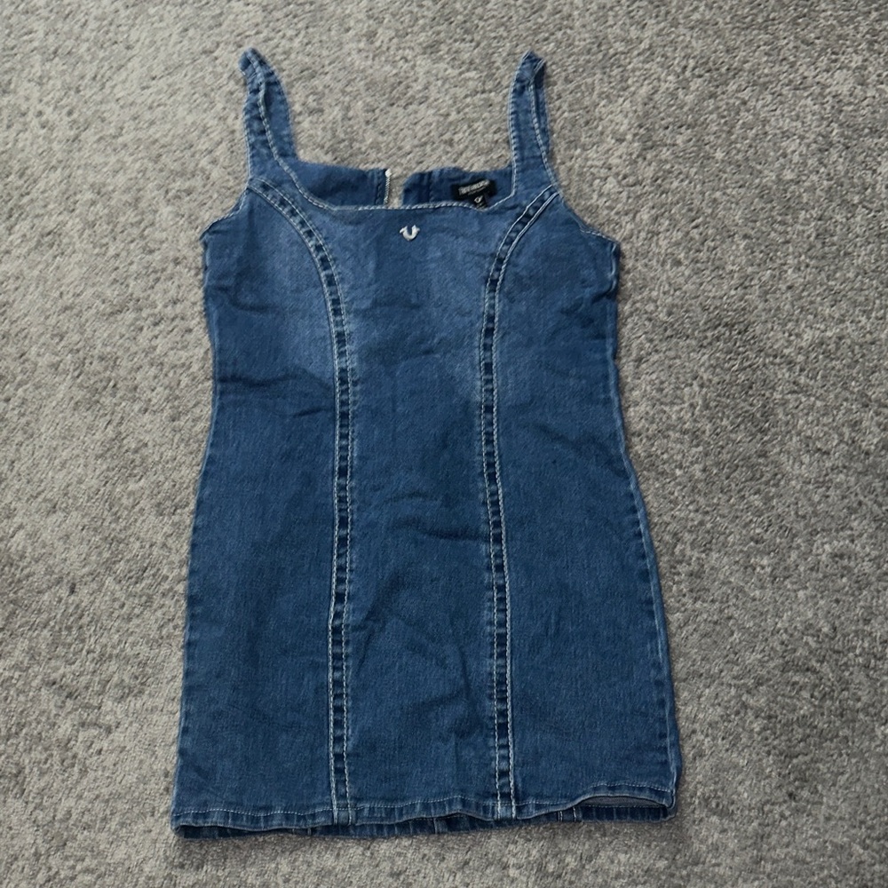 True Religion Blue Denim Top